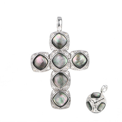 Mother of Pearl Silver Pendant
