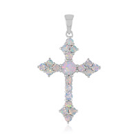 Welo Opal Silver Pendant