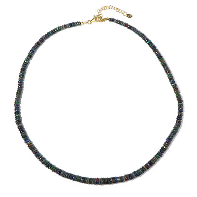 Mezezo Opal Silver Necklace