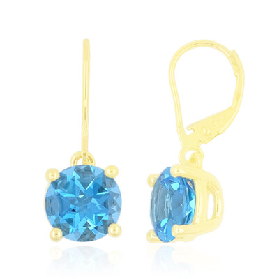 9K Marambaia Topaz Gold Earrings