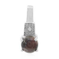 Red Tiger´s Eye Silver Pendant
