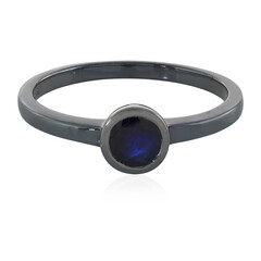 Madagascar Blue Sapphire Silver Ring