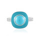 Sleeping Beauty Turquoise Silver Ring