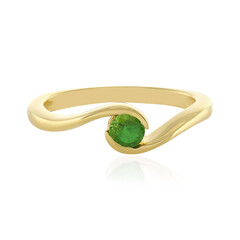 Tsavorite Silver Ring