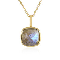 Labradorite Silver Necklace