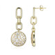 Zircon Silver Earrings (Adela Silber)