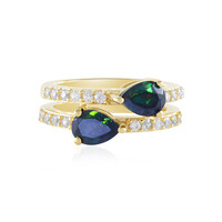 Mezezo Opal Silver Ring (Adela Silber)