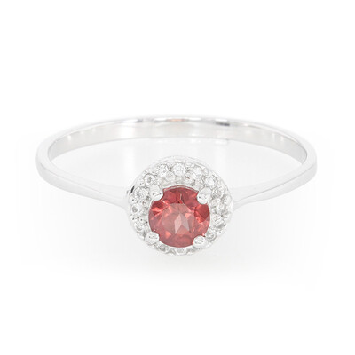 Malaya Garnet Silver Ring