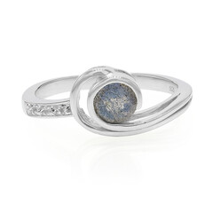 Romanian Spectrolite Silver Ring