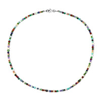Malachite Silver Necklace