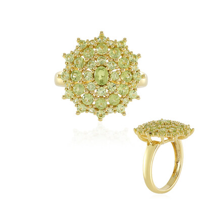 Peridot Silver Ring