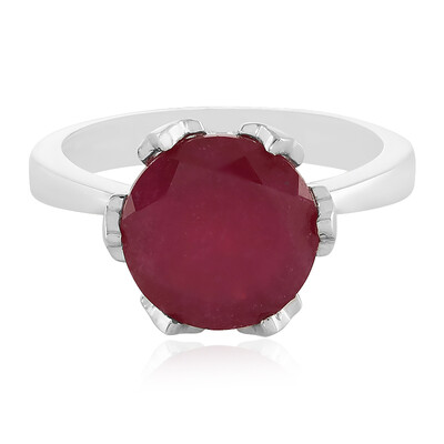 Madagascar Ruby Silver Ring