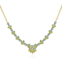 Peridot Silver Necklace