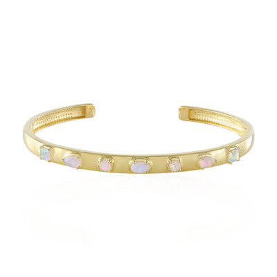 Welo Opal Silver Bangle