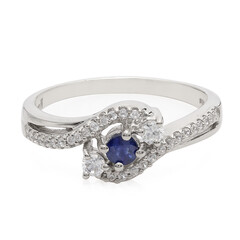 Kanchanaburi Sapphire Silver Ring
