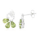 Mozambique Sapphire Silver Earrings