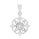 Paraiba Tourmaline Silver Pendant