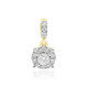 9K SI1 (G) Diamond Gold Pendant (Annette)