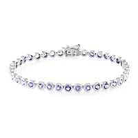 Tanzanite Silver Bracelet