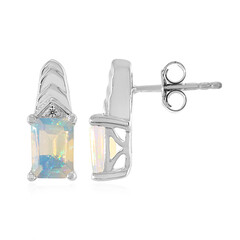 Welo Opal Silver Earrings