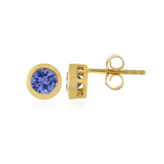 Tanzanite Silver Earrings