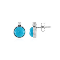 Arizona Turquoise Silver Earrings