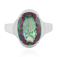 Mystic Quartz Silver Ring