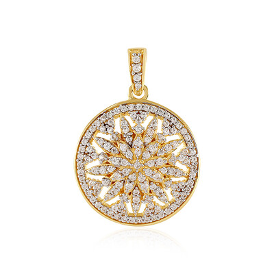 Zircon Silver Pendant