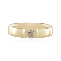 I2 Brown Diamond Silver Ring
