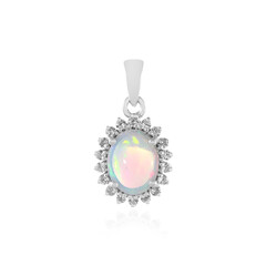 Welo Opal Silver Pendant