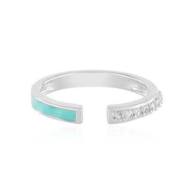 Zircon Silver Ring