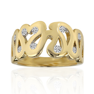 14K SI1 (G) Diamond Gold Ring (Annette)