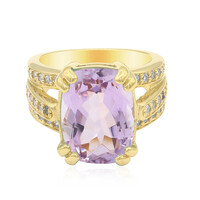 Bolivian Amethyst Silver Ring