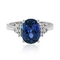 14K Unheated Tanzanite Gold Ring (CIRARI)