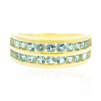 9K Nigerian Paraiba Tourmaline Gold Ring
