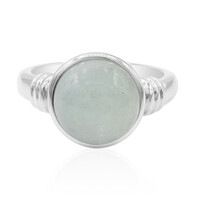 Aquamarine Silver Ring