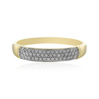 9K Flawless (F) Diamond Gold Ring (LUCENT DIAMONDS)