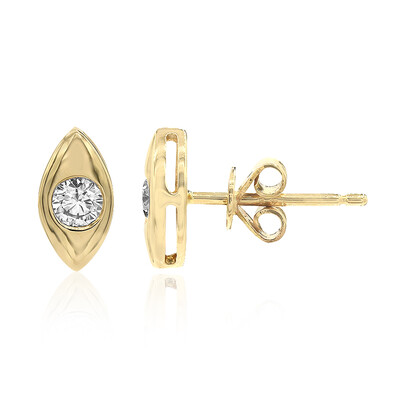 14K SI2 (H) Diamond Gold Earrings (CIRARI)
