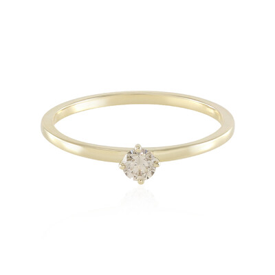 9K VS2 Brown Diamond Gold Ring