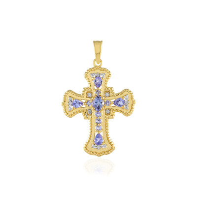 Tanzanite Silver Pendant