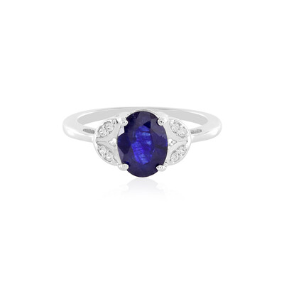Madagascar Blue Sapphire Silver Ring