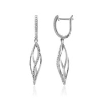 Zircon Silver Earrings