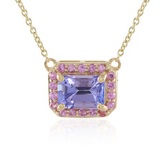 9K Tanzanite Gold Necklace