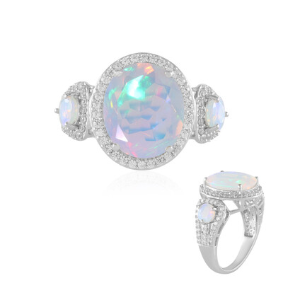 Welo Opal Silver Ring