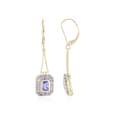 9K Tanzanite Gold Earrings (KM by Juwelo)