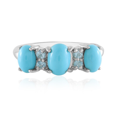 Sleeping Beauty Turquoise Silver Ring (Faszination Türkis)