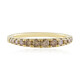 9K I2 Champagne Diamond Gold Ring (de Melo)