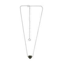 Black Oak Silver Necklace