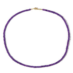 Phosphosiderite Silver Necklace