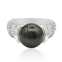 Tahitian Pearl Silver Ring (TPC)